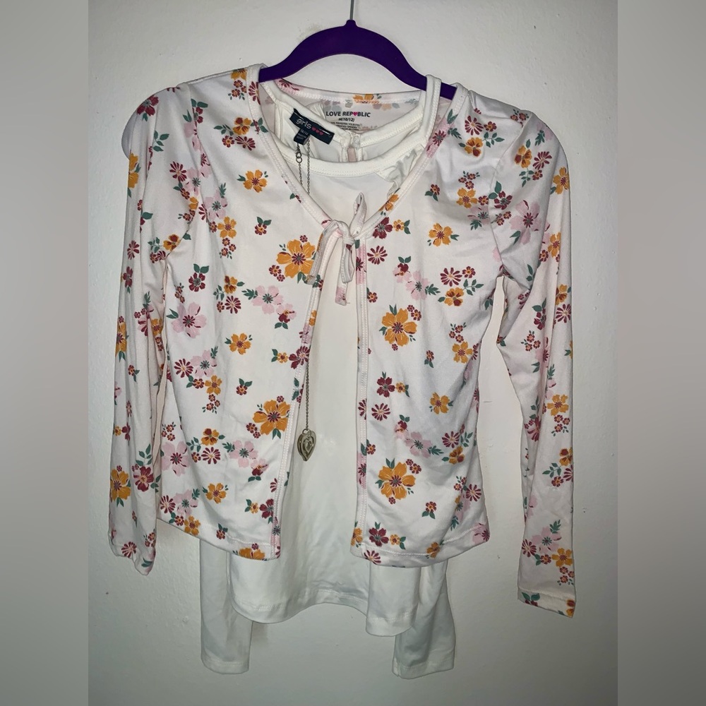 3-Pc Set Girls; Love Republic Tops (M; 10/12)